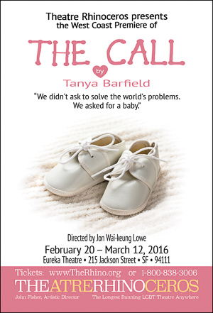 The Call by Tanya Barfield: postcard front
